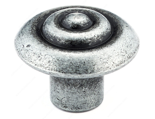 Richelieu Hardware 2391132907 - Traditional Metal Knob Wrought Iron - Click Image to Close